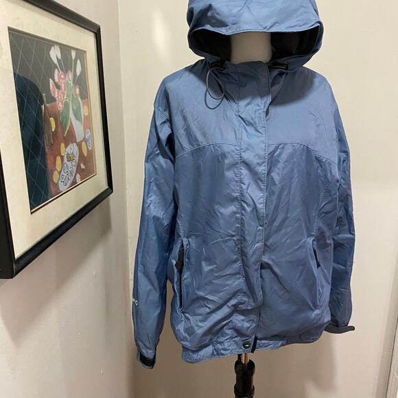 Pacific Trail PAC TECH Performance Blue Jacket Size LARGE Windbreaker Hiking - Picture 14 of 14